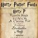 Harry Potter Free Fonts