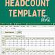 Headcount Planning Template Excel Free