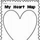 Heart Map Template