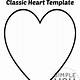 Heart Template Free Printable