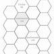 Hexagon Template For Quilting