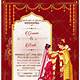 Hindu Wedding Invitation Templates