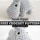 Hippo Crochet Pattern Free