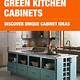 Home Depot Green Cabinets