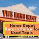 Home Depot Return Policy Used Tools
