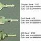 Honda Jiggler Key Templates