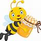 Honey Bee Cartoon Images Free