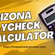 Hourly Paycheck Calculator Arizona