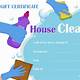 House Cleaning Gift Certificate Template Free