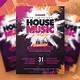 House Music Flyer Template