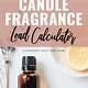 How To Calculate Fragrance Load