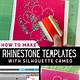 How To Create A Rhinestone Template In Design Space
