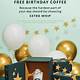 How To Get Free Birthday Drink Starbucks
