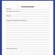 Hr Investigation Notes Template