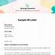 Hr Letter Templates Free