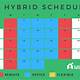 Hybrid Work Schedule Template Excel