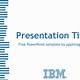 Ibm Powerpoint Template