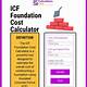 Icf Foundation Cost Calculator