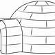 Igloo Template Printable