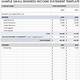 Income Statement Template For Small Business
