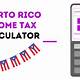 Income Tax Calculator Puerto Rico