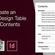 Indesign Table Of Contents Template