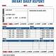Infant Daily Report Free Printable