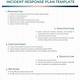 Information Security Incident Response Plan Template