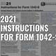 Instructions For Form 1042