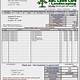 Invoice Template Landscaping