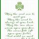 Irish Blessing Printable Free