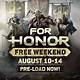 Is For Honor Free To Play