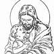 Jesus Printable Coloring Pages