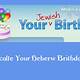 Jewish Calendar Birthday Calculator