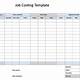 Job Costing Excel Template Free