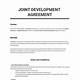 Joint Development Agreement Template