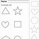 Kindergarten Free Printable Color Cut And Paste Worksheets For Kindergarten