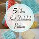 Knit Dishcloths Free Patterns