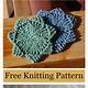 Knitted Coasters Free Patterns