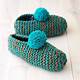 Knitted Slippers Free Pattern