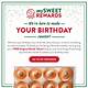 Krispy Kreme Birthday Free Doughnut