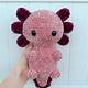 Large Axolotl Crochet Pattern Free