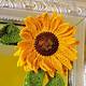 Large Sunflower Crochet Pattern Free