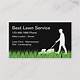 Lawn Care Business Cards Templates Free