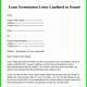 Lease Termination Letter To Landlord Template