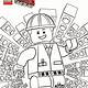 Lego Printables Coloring Sheets