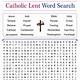 Lent Word Search Free Printable