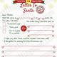Letters To Santa Templates Printables