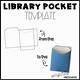 Library Pocket Template