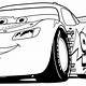 Lightning Mcqueen Coloring Page Free